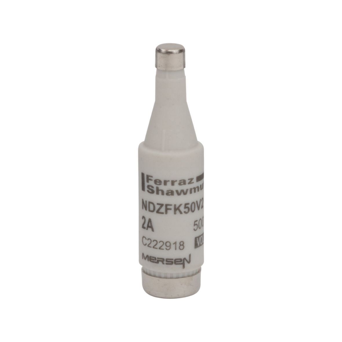 C222918 - D fuse-link, gG/flink, NDZ, 500VAC, 2A, pink